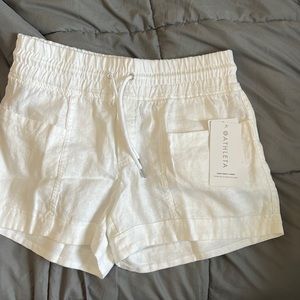 Athleta linen shorts